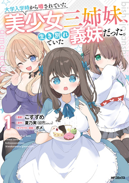 大学入学時から噂されていた美少女三姉妹、生き別れていた義妹だった。