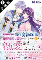 姉のことが好きな筆頭魔術師様に身代わりで嫁いだら、なぜか私が溺愛されました!? ～無能令嬢は国一番の結界魔術師に開花する～(コミック) 分冊版