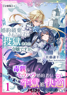 婚約破棄されたうえに投獄された令嬢ですが、毒親もモラハラ婚約者もいない牢獄は快適です【分冊版】(1巻)