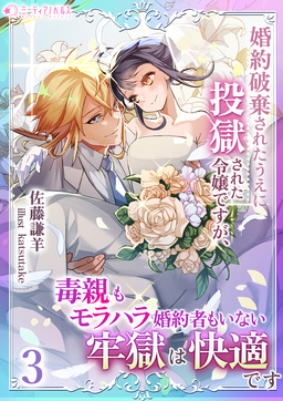 婚約破棄されたうえに投獄された令嬢ですが、毒親もモラハラ婚約者もいない牢獄は快適です(3巻)