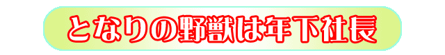 となりの野獣は年下社長