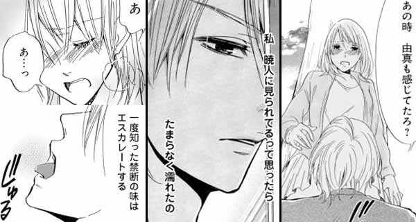 「掟破りの秘め事」のワンシーン