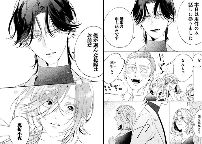 選ばれた花嫁はのシーン抜粋