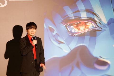 「劇場版『鬼滅の刃』無限城編 第一章 猗窩座再来」の公開記念舞台あいさつに登場した　（C）吾峠呼世晴／集英社・アニプレックス・ufotable