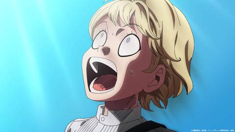 「ウィッチウォッチ」の第16話「吸血鬼-霧生見晴-／傘がない／会えて嬉しい」の一場面（C）篠原健太／集英社・ウィッチウォッチ製作委員会・MBS