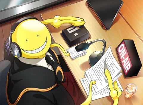 8月22日に生放送される「TVアニメ10周年記念『暗殺教室』のオールナイトニッポンGOLD」のビジュアル（C）松井優征／集英社・アニメ「暗殺教室」製作委員会2025
