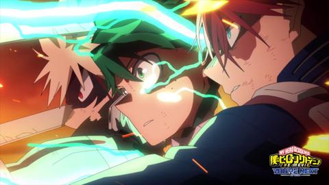 劇場版アニメ「僕のヒーローアカデミア THE MOVIE ユアネクスト」の一場面（C）2024「僕のヒーローアカデミア THE MOVIE」製作委員会 （C）堀越耕平／集英社