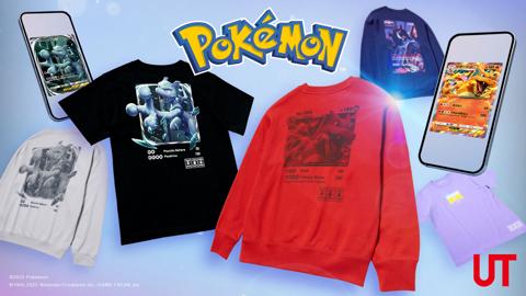 「ポケモンカードゲーム」と「Pokemon Trading Card Game Pocket」がコラボした「UT」のTシャツコレクション（C）2025 Pokemon. （C）1995-2025 Nintendo／Creatures Inc.／GAME FREAK inc.