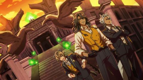 「ディズニー ツイステッドワンダーランド ザ アニメーション」のオープニング映像の一場面（C）2025 DISNEY ENTERPRISES，INC.