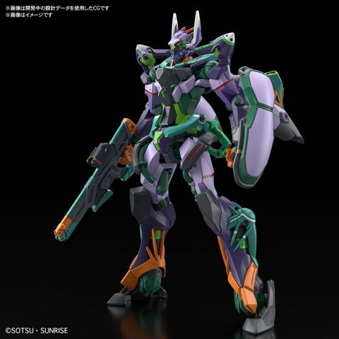 「機動戦士Gundam GQuuuuuuX」のガンプラ「HG 1／144 GFreD」（c）創通・サンライズ
