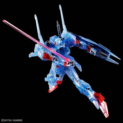 「機動戦士Zガンダム MSV」のガンダムMk-IIIのガンプラ「HG 1／144 ガンダムMk-III［クリアカラー］」（c）創通・サンライズ