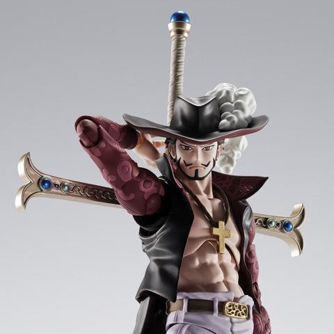 「ONE PIECE」のミホークのフィギュア「S.H.Figuarts ジュラキュール・ミホーク -鷹の目-」（c）尾田栄一郎／集英社・フジテレビ・東映アニメーション