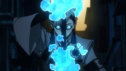 「ガチアクタ」の第3話「下界」の一場面（C）裏那圭・晏童秀吉・講談社／「ガチアクタ」製作委員会