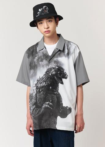 「ゴジラ」シリーズと「グラニフ」がコラボしたシャツ　TM ＆ （C）TOHO CO.，LTD.