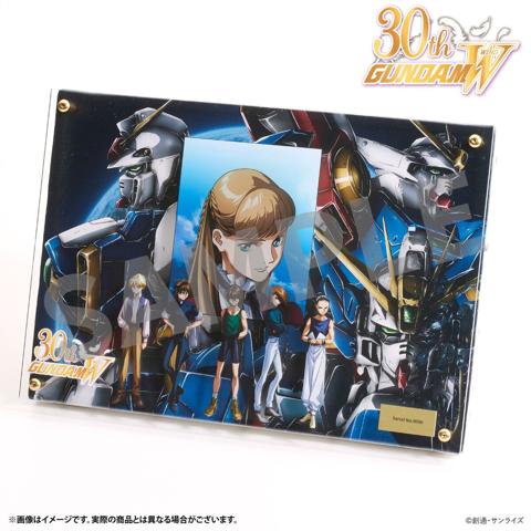 「新機動戦記ガンダムW」の30周年記念ビジュアルのレイヤードグラフ「『新機動戦記ガンダムＷ＆Endless Waltz』 30周年レイヤードグラフ（R）」（c）創通・サンライズ