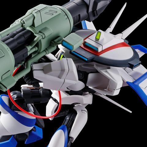 「機甲戦記ドラグナー」のリフター3装備タイプのドラグナー3のプラモデル「HG 1／144 ドラグナー3 リフター3装備タイプ」（c）創通・サンライズ