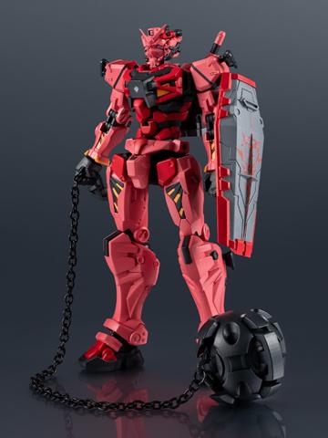 「機動戦士Gundam GQuuuuuuX」の赤いガンダムのフィギュア「GUNDAM UNIVERSE gMS-α RED GUNDAM」（c）創通・サンライズ