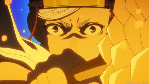 「ダンダダン」の第18話「家族になりました」の一場面（C）龍幸伸／集英社・ダンダダン製作委員会
