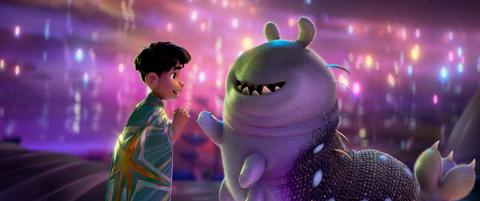 ディズニー＆ピクサーの新作アニメーション映画「星つなぎのエリオ」の一場面　（C）2025 Disney／Pixar. All Rights Reserved.