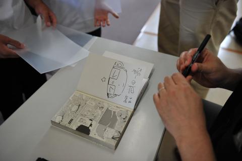 「ペリリュー -楽園のゲルニカ-」の特別講演「パブリックリーダースクール2025」の様子（C）武田一義・白泉社／2025「ペリリュー -楽園のゲルニカ-」製作委員会