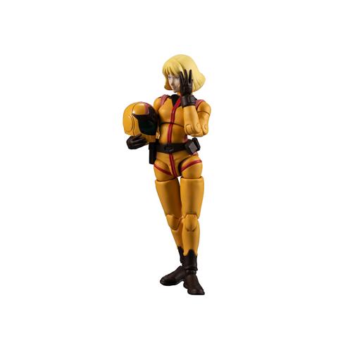 「機動戦士ガンダム」のセイラ・マスのフィギュア「G.M.G. COLLECTION 04 機動戦士ガンダム 地球連邦軍 セイラ・マス」（c）創通・サンライズ