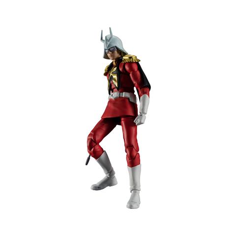 「機動戦士ガンダム」のシャア・アズナブルのフィギュア「G.M.G. COLLECTION 02 機動戦士ガンダム ジオン公国軍 シャア・アズナブル」(c)創通・サンライズ