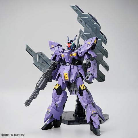 「機動戦士ムーンガンダム」のバルギルのガンプラ「HG 1／144 ガンダムベース限定 バルギル（ガンダムヘッド＆サイコプレート搭載型）」（c）創通・サンライズ