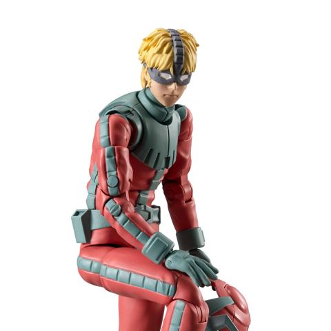 「機動戦士ガンダム」のシャア・アズナブルのフィギュア「G.M.G. COLLECTION 10 機動戦士ガンダム ジオン公国軍 シャア・アズナブル ノーマルスーツVer.」（c）創通・サンライズ