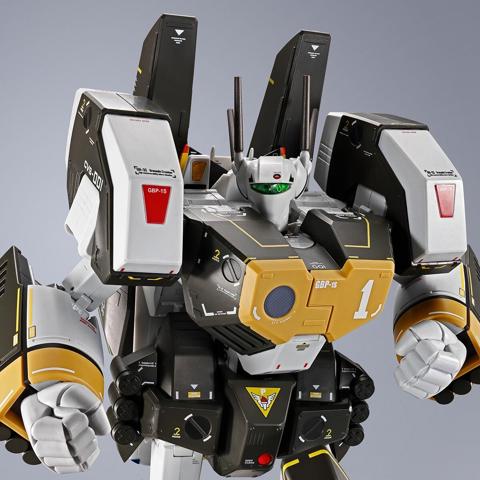 「マクロス」シリーズの玩具「【開催記念商品／事前CTM抽選】DX超合金 VF-1S アーマードバルキリー（ロイ・フォッカースペシャル）」（c）1982 BIGWEST