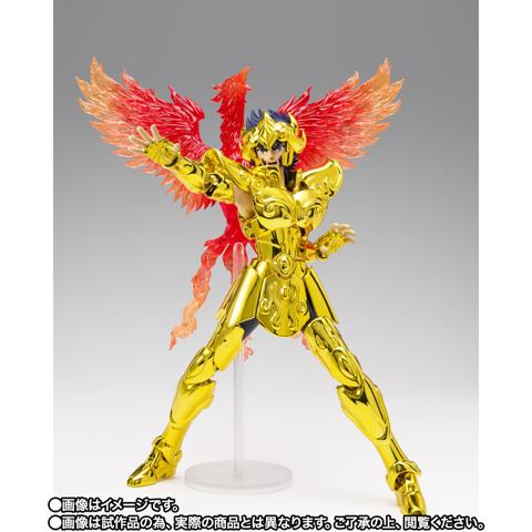 「聖闘士星矢」シリーズのレオ一輝のフィギュア「聖闘士聖衣神話EX レオ一輝-黄金聖衣の継承者-」（c）車田正美／集英社・東映アニメーション