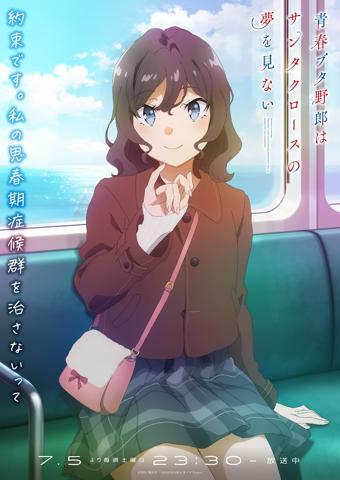 「青春ブタ野郎はサンタクロースの夢を見ない」の「マイスチューデント編」のビジュアル（c）2024 鴨志田 一／KADOKAWA／青ブタ Project