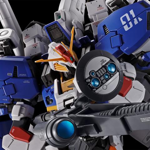「ガンダム・センチネル」のα任務部隊(タスクフォースアルファ)版のEx-Sガンダム/Sガンダムのガンプラ「MG 1/100 Ex-Sガンダム/Sガンダム(タスクフォースα Ver.)」(c)創通・サンライズ