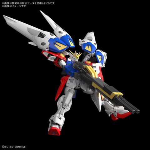 「新機動戦記ガンダムW」のウイングガンダムゼロのガンプラ「RG 1／144 ウイングガンダムゼロ」（c）創通・サンライズ
