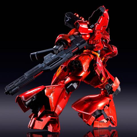 「機動戦士ガンダム 逆襲のシャア」のサザビーのガンプラ「RG 1／144 サザビー［スペシャルコーティング］」（c）創通・サンライズ