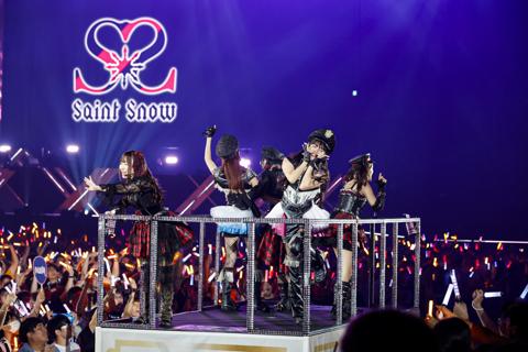 「Animelo Summer Live 2025 “ThanXX!”」に登場した「Saint Snow」「Guilty Kiss」(C)Animelo Summer Live 2025