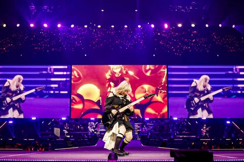 「Animelo Summer Live 2025 “ThanXX！”」に登場した「Ave Mujica」（C）Animelo Summer Live 2025