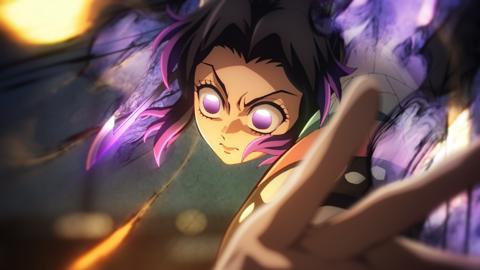 「劇場版『鬼滅の刃』無限城編 第一章 猗窩座再来」の一場面（c）吾峠呼世晴/集英社・アニプレックス・ufotable