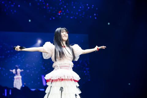 「Animelo Summer Live 2025 “ThanXX！”」に登場した米倉千尋さん（C）Animelo Summer Live 2025