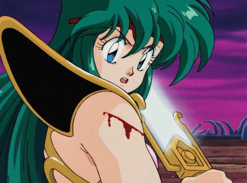 「ドリームハンター麗夢IV 夢の騎士達」の一場面（c）奥田誠治／黒田誠吾／スタジオ・ザイン