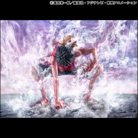 「ONE PIECE」のフィギュア「Portrait.Of.Pirates ワンピース “LIMITED EDITION” モンキー・D・ルフィ “ギア2”」（c）尾田栄一郎／集英社・フジテレビ・東映アニメーション