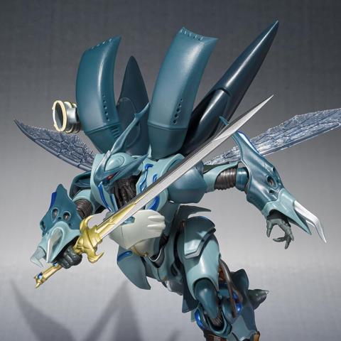 「AURA FHANTASM」のヴェルビンのフィギュア「ROBOT魂 <SIDE AB> ヴェルビン(Magazine Memories)」(c)創通・サンライズ