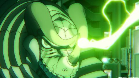 「ダンダダン」の第23話「怪獣じゃんよ」の一場面（C）龍幸伸／集英社・ダンダダン製作委員会