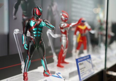 バンダイスピリッツのフィギュアの展示イベント「TAMASHII NATIONS LIVE ACTION FIGURE EXPO」