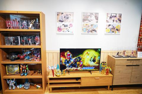 バンダイスピリッツのフィギュアの展示イベント「TAMASHII NATIONS LIVE ACTION FIGURE EXPO」