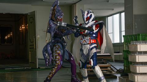 10月配信の「ガールズリミックス　inハロウィンパーティー」の場面カット（C）東映特撮ファンクラブ（C）石森プロ・東映