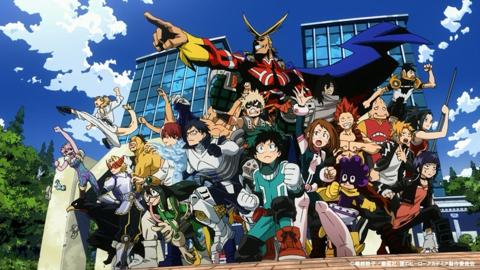「僕のヒーローアカデミア」のビジュアル（c）堀越耕平／集英社・僕のヒーローアカデミア製作委員会