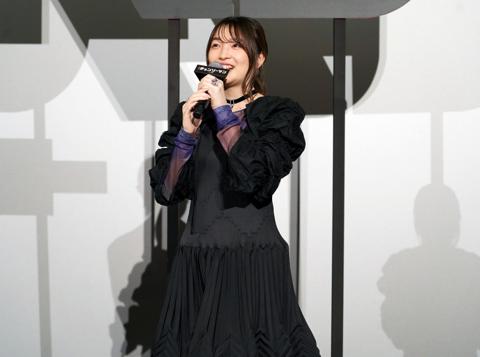 「チェンソーマン レゼ篇」のワールドプレミアに登場した上田麗奈さん