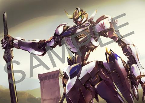 アニメ「機動戦士ガンダム 鉄血のオルフェンズ」の公式設定資料集・画集「『機動戦士ガンダム 鉄血のオルフェンズ』10周年記念公式設定資料集・画集 -The World of IRON-BLOODED ORPHANS-」（c）創通・サンライズ