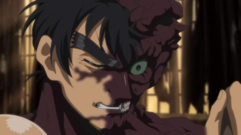 「地獄先生ぬ～べ～」の第13話「人面疽」の一場面（C）真倉翔・岡野剛／集英社・童守小学校卒業生一同