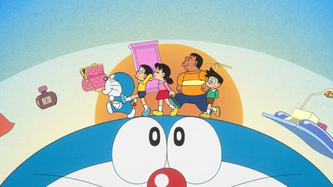 テレビアニメ「ドラえもん」の新エンディング映像のカット（C）藤子プロ・小学館・テレビ朝日・シンエイ・ADK